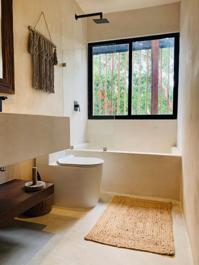 Vida Jungle Boho Apart 9 With Special Fee To Access Hotel Bardo Tulum Bagian luar foto