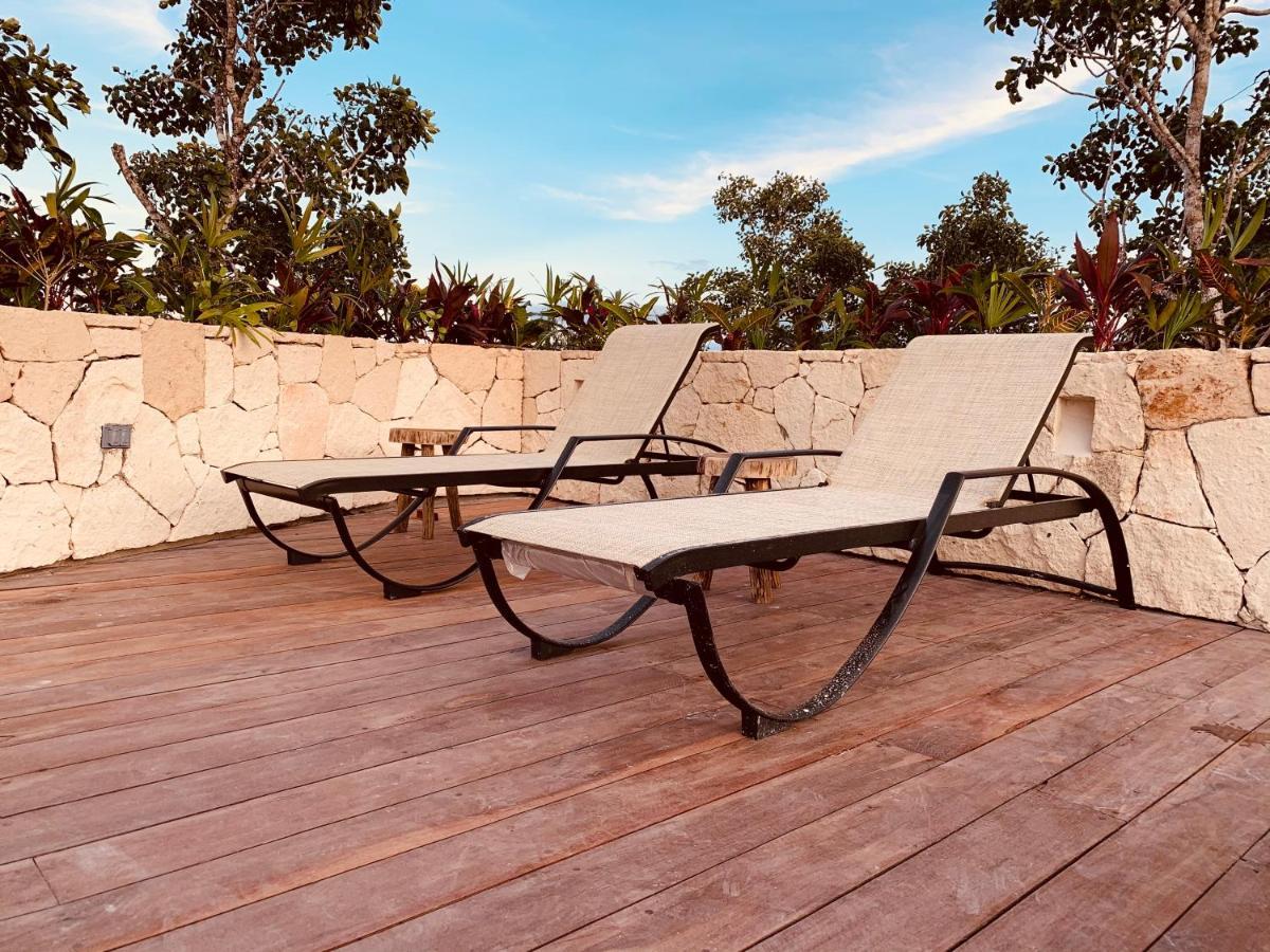 Vida Jungle Boho Apart 9 With Special Fee To Access Hotel Bardo Tulum Bagian luar foto