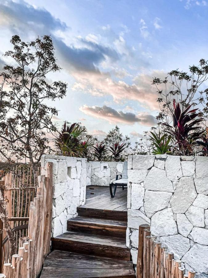Vida Jungle Boho Apart 9 With Special Fee To Access Hotel Bardo Tulum Bagian luar foto