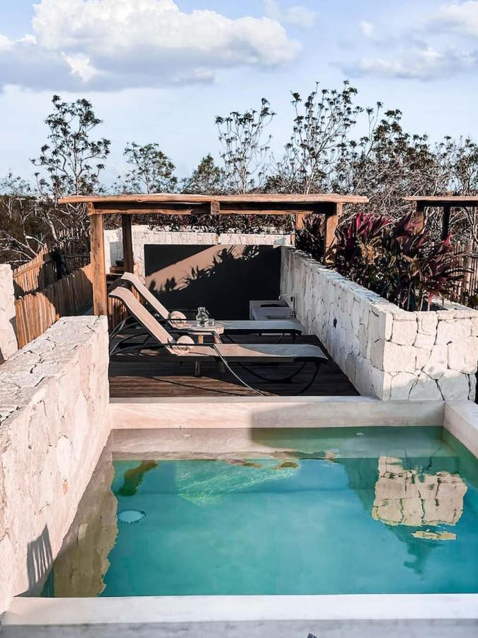 Vida Jungle Boho Apart 9 With Special Fee To Access Hotel Bardo Tulum Bagian luar foto