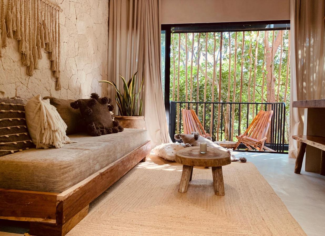 Vida Jungle Boho Apart 9 With Special Fee To Access Hotel Bardo Tulum Bagian luar foto