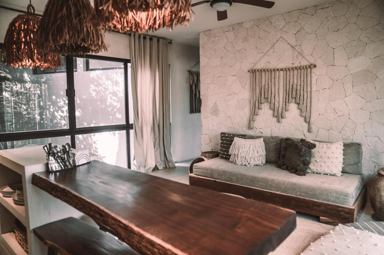 Vida Jungle Boho Apart 9 With Special Fee To Access Hotel Bardo Tulum Bagian luar foto