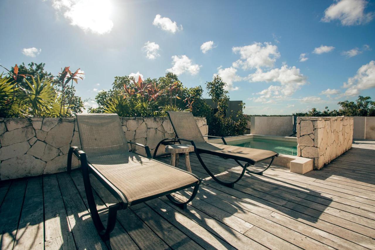 Vida Jungle Boho Apart 9 With Special Fee To Access Hotel Bardo Tulum Bagian luar foto